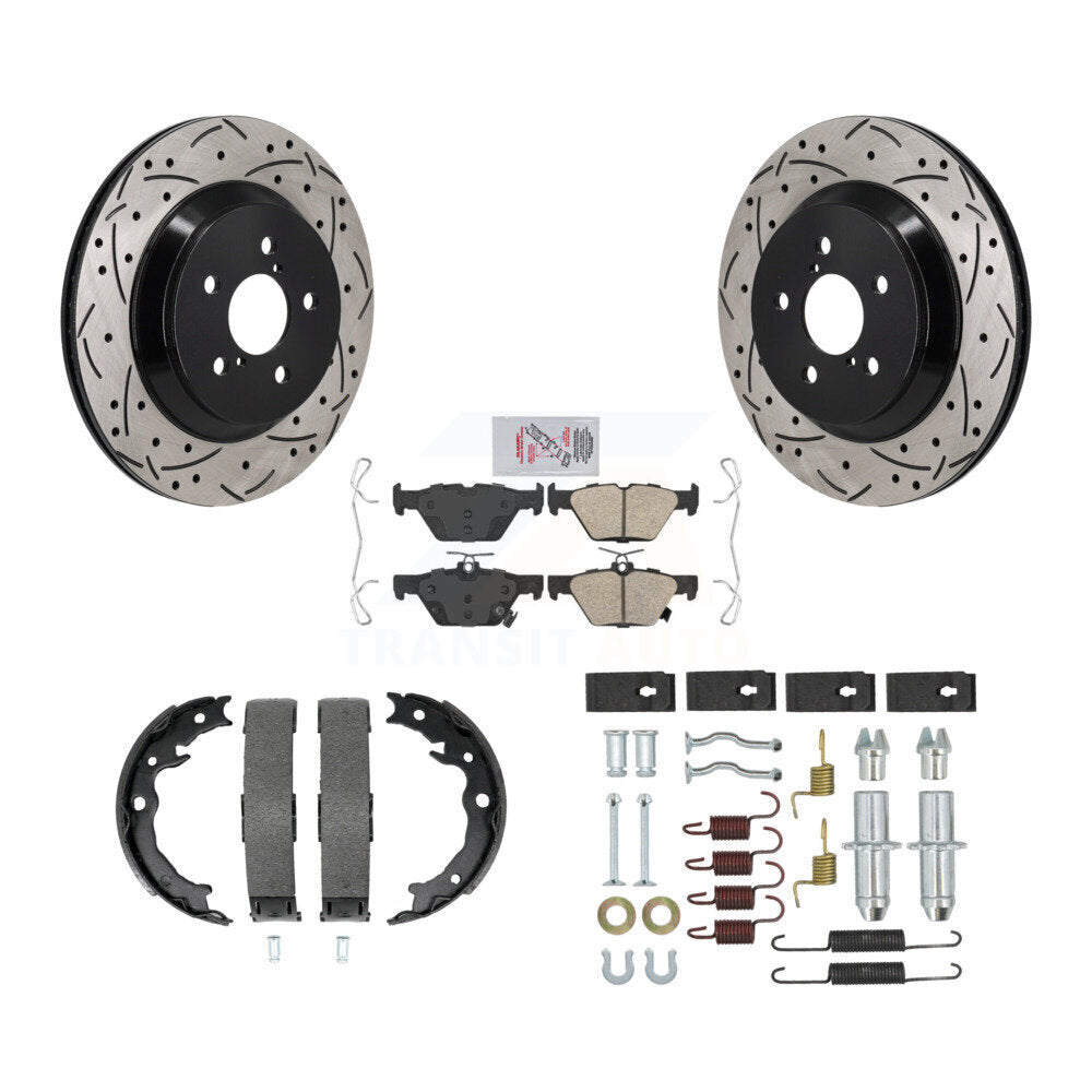Transit Auto KDA-103837 Disc Brake Kit for 2021 Subaru Crosstrek - Rear product image