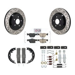 Transit Auto KDA-103837 Disc Brake Kit for 2021 Subaru Crosstrek - Rear product image