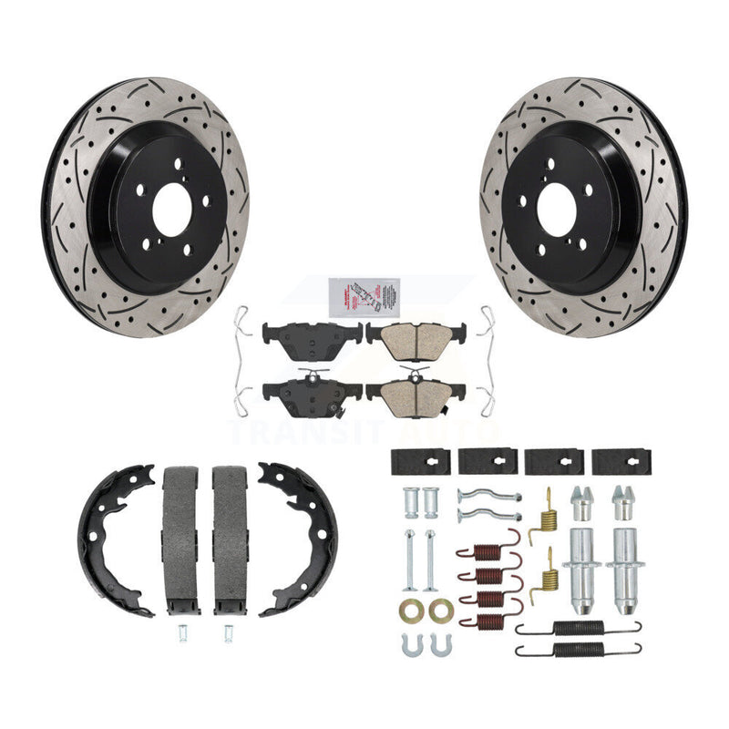 Transit Auto KDA-103837 Disc Brake Kit for 2021 Subaru Crosstrek - Rear product image