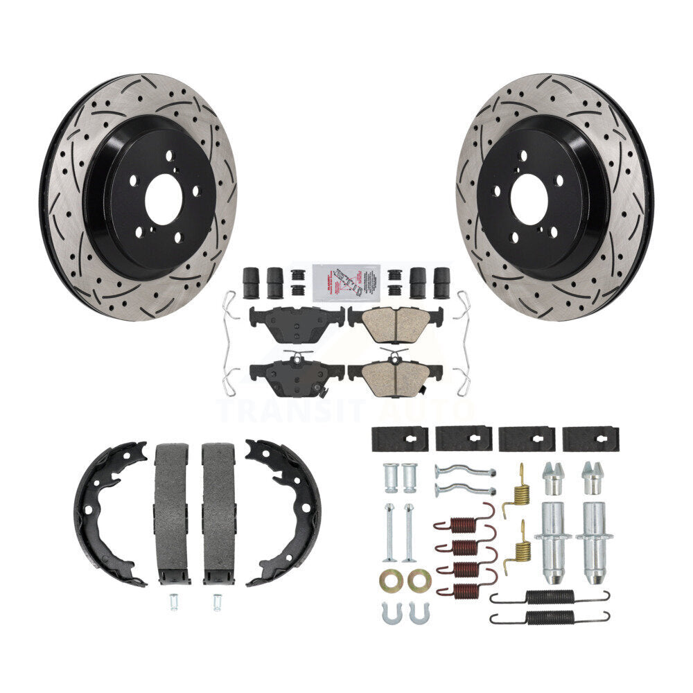 Transit Auto KDA-103838 Disc Brake Kit for 2021 Subaru Crosstrek - Rear product image