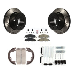 Transit Auto KDA-103841 Disc Brake Kit for 2012 Ram 1500 - Rear product image