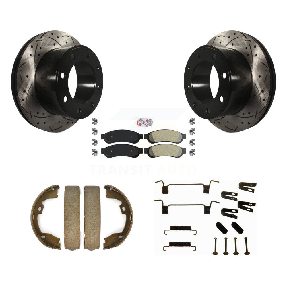 Transit Auto KDA-103849 Disc Brake Kit for 2011-2012 Ford F-250 Super Duty, Ford F-350 Super Duty - Rear product image