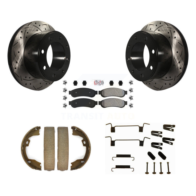 Transit Auto KDA-103850 Disc Brake Kit for 2011-2012 Ford F-250 Super Duty, Ford F-350 Super Duty - Rear product image