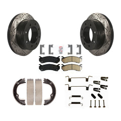 Transit Auto KDA-103853 Disc Brake Kit for 2010-2013 Chevrolet Silverado 2500 HD, Chevrolet Suburban 2500, GMC Sierra 2500 HD & more - Rear product image