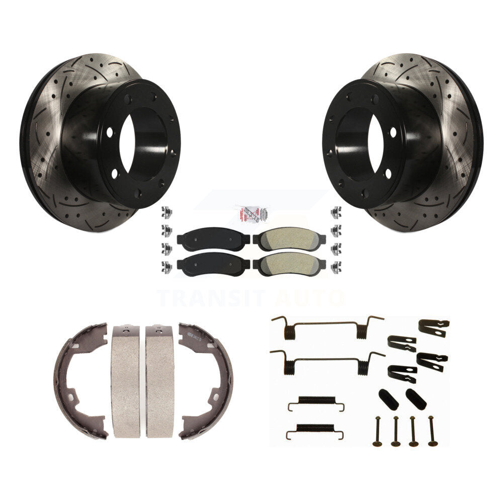 Transit Auto KDA-103863 Disc Brake Kit for 2008-2010 Ford F-350 Super Duty, Ford F-250 Super Duty - Rear product image