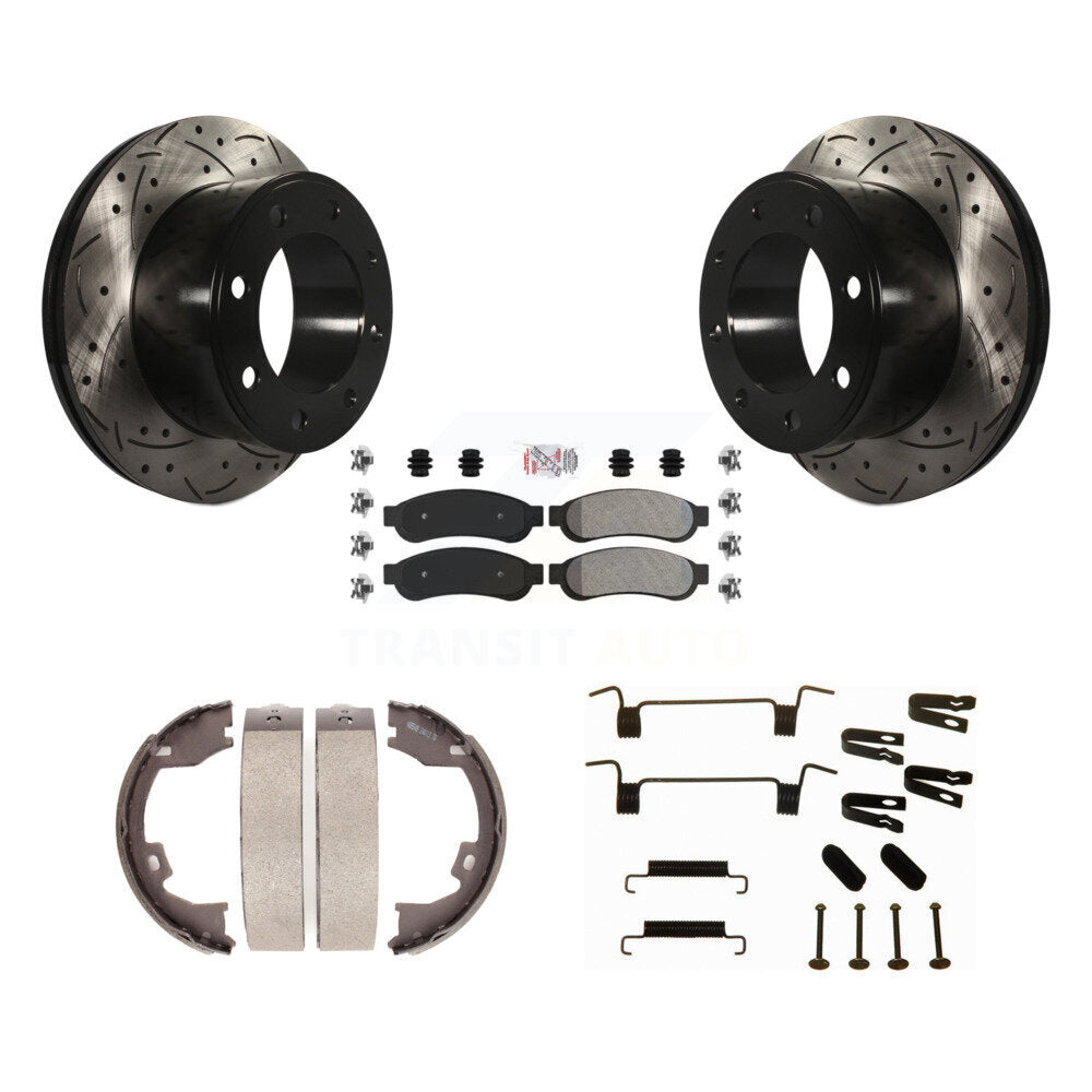 Transit Auto KDA-103864 Disc Brake Kit for 2008-2010 Ford F-350 Super Duty, Ford F-250 Super Duty - Rear product image