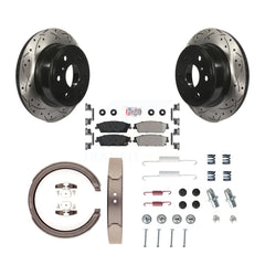 Transit Auto KDA-103867 Disc Brake Kit for 2013 Chevrolet Silverado 1500, GMC Sierra 1500 - Rear product image