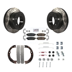Transit Auto KDA-103872 Disc Brake Kit for 2017-2019 Chevrolet Suburban - Rear product image