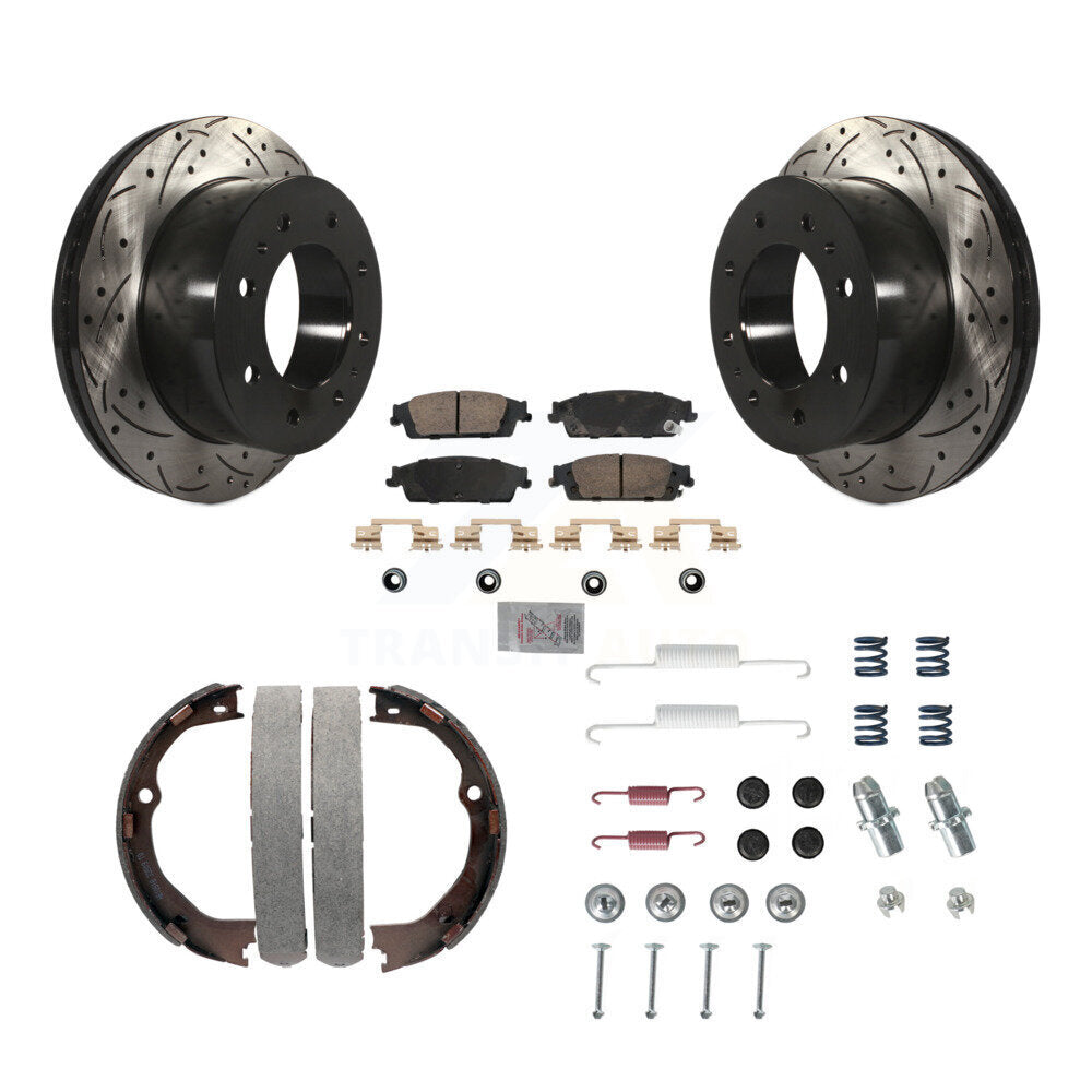 Transit Auto KDA-103873 Disc Brake Kit for 2017-2019 Chevrolet Suburban - Rear product image