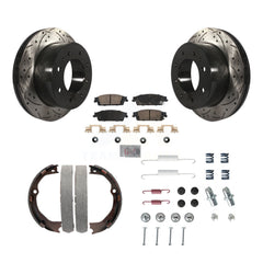 Transit Auto KDA-103873 Disc Brake Kit for 2017-2019 Chevrolet Suburban - Rear product image