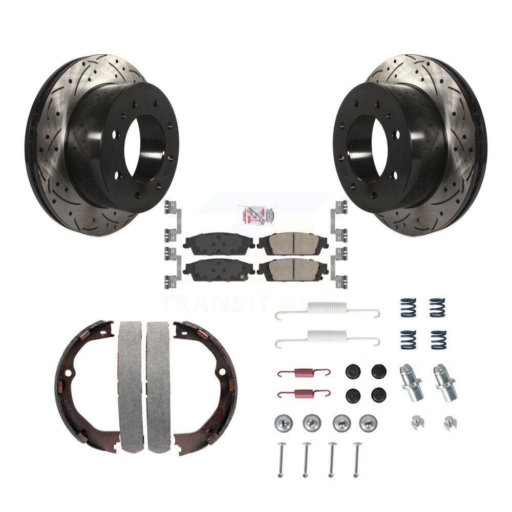 Transit Auto KDA-103874 Disc Brake Kit for 2017-2019 Chevrolet Suburban - Rear product image