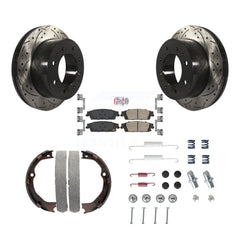 Transit Auto KDA-103874 Disc Brake Kit for 2017-2019 Chevrolet Suburban - Rear product image