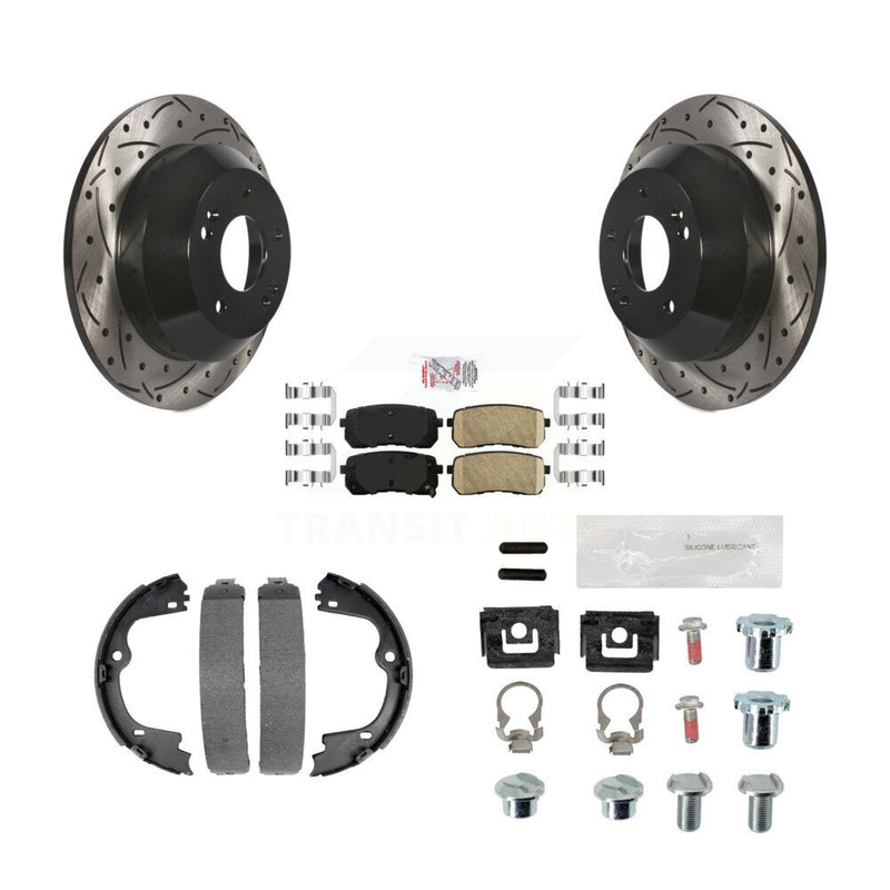 Transit Auto KDA-103875 Disc Brake Kit for 2015-2021 Kia Sedona - Rear product image