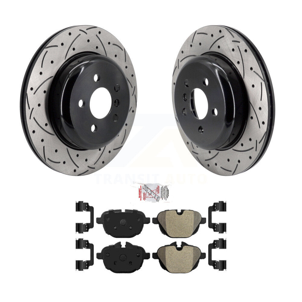 Transit Auto KDA-103876 Disc Brake Kit for 2022 BMW X3 - Rear product image