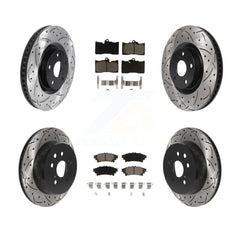 Transit Auto KDC-100001 Disc Brake Kit for 2013-2020 Lexus IS350, Lexus GS300, Lexus IS300 & more - Front and Rear product image
