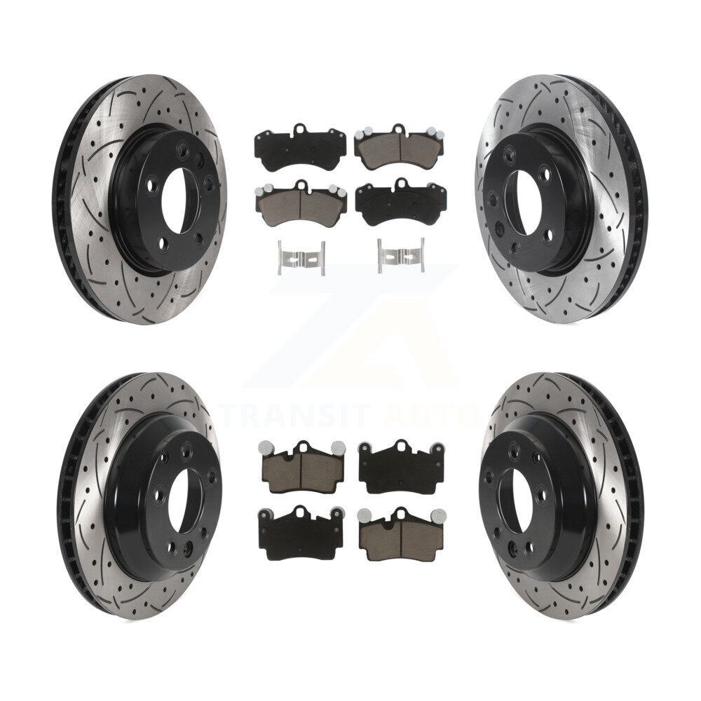 Transit Auto KDC-100002 Disc Brake Kit for 2004-2005 Volkswagen Touareg - Front and Rear product image