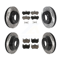 Transit Auto KDC-100002 Disc Brake Kit for 2004-2005 Volkswagen Touareg - Front and Rear product image