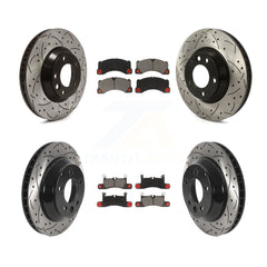 Transit Auto KDC-100003 Disc Brake Kit for 2011-2013 Porsche Cayenne - Front and Rear product image