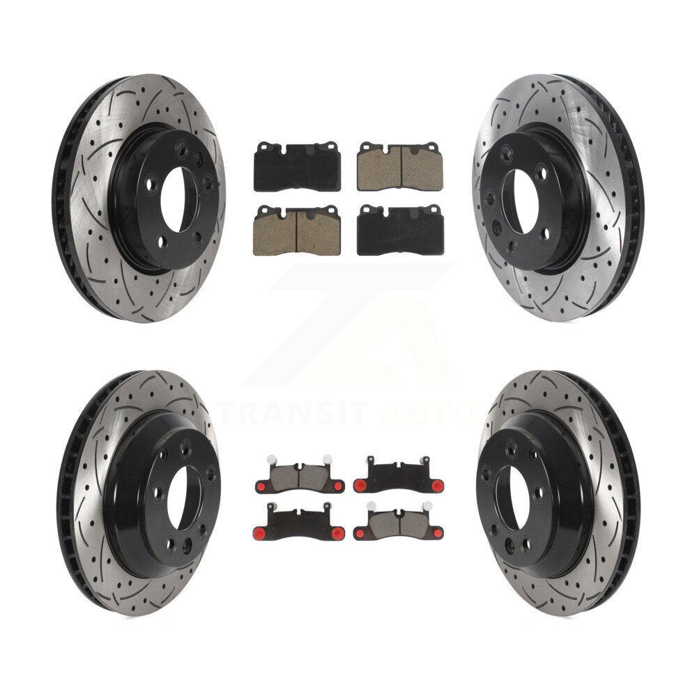 Transit Auto KDC-100005 Disc Brake Kit for 2011-2017 Volkswagen Touareg - Front and Rear product image