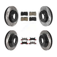 Transit Auto KDC-100005 Disc Brake Kit for 2011-2017 Volkswagen Touareg - Front and Rear product image