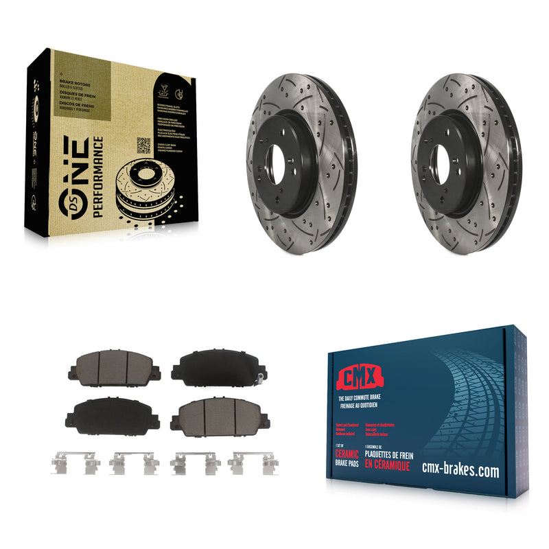 Transit Auto KDC-100030 Disc Brake Kit for 2013-2022 Honda HR-V, Honda Accord - Front product image