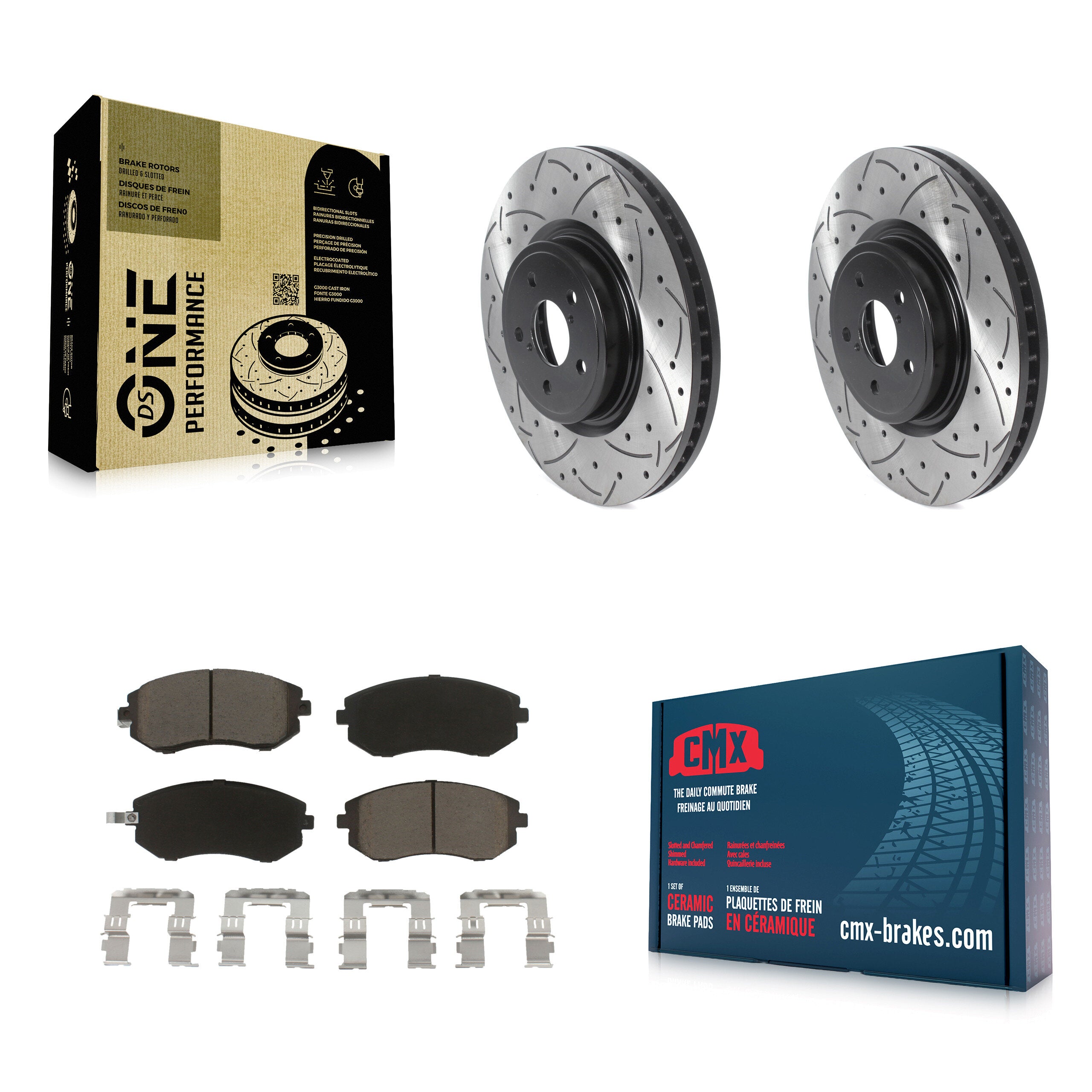Transit Auto KDC-100036 Disc Brake Kit for 2005-2006 Subaru Legacy - Front product image