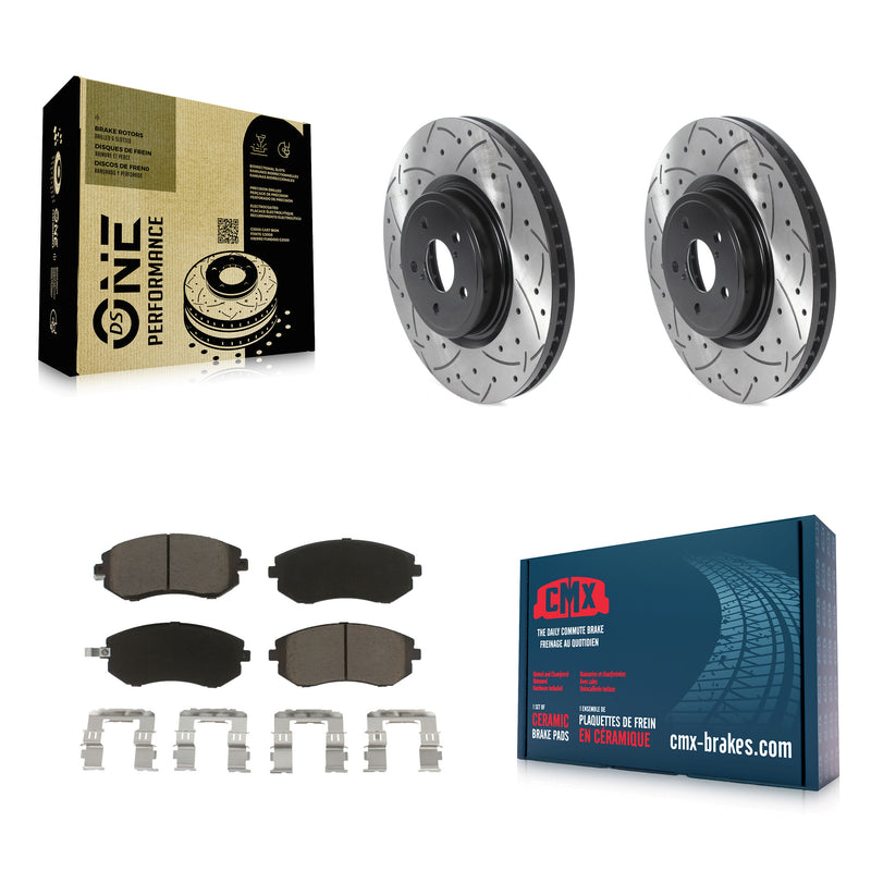 Transit Auto KDC-100036 Disc Brake Kit for 2005-2006 Subaru Legacy - Front product image