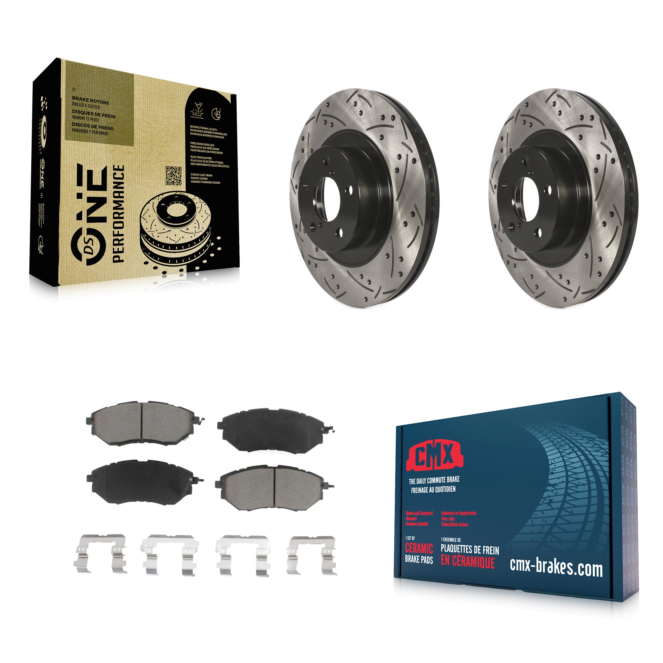 Transit Auto KDC-100037 Disc Brake Kit for 2009 Subaru Legacy - Front product image