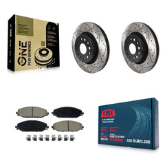 Transit Auto KDC-100054 Disc Brake Kit for 2019-2024 Ram 1500 - Front product image