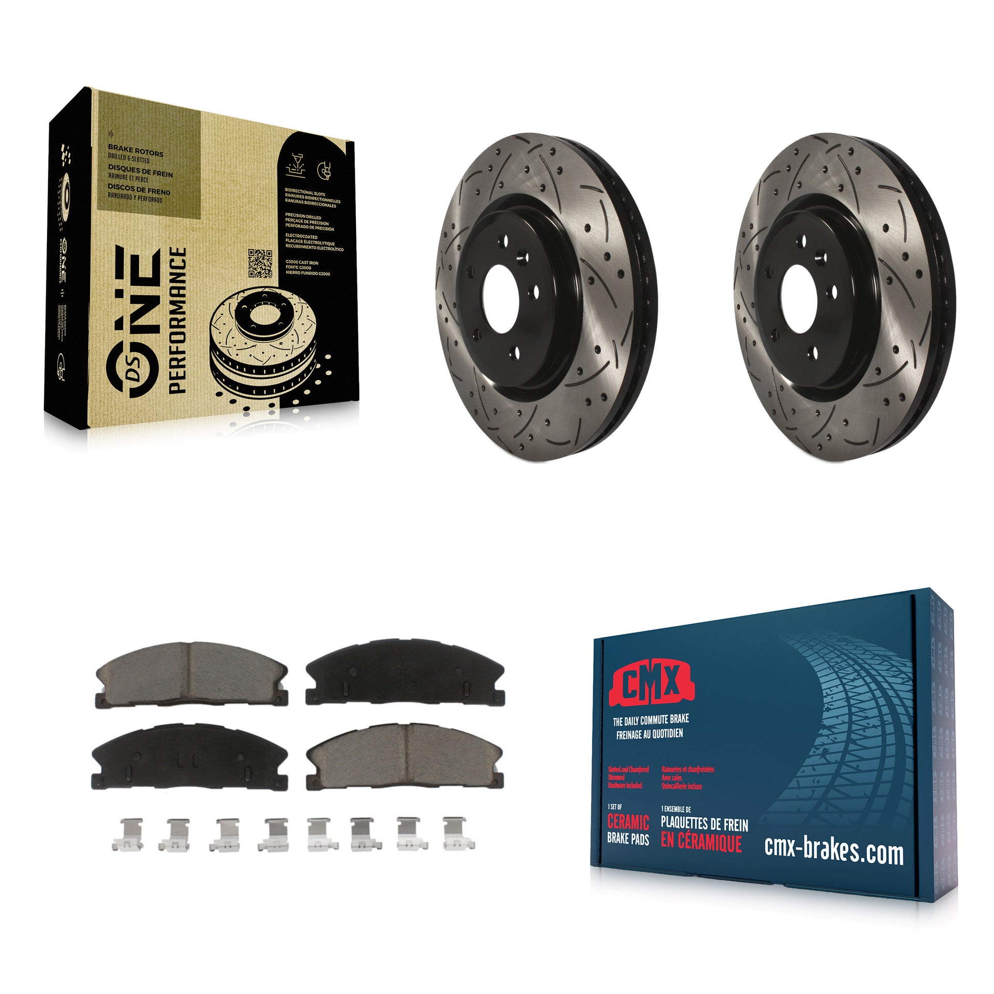 Transit Auto KDC-100060 Disc Brake Kit for 2013 Ford Explorer - Front product image