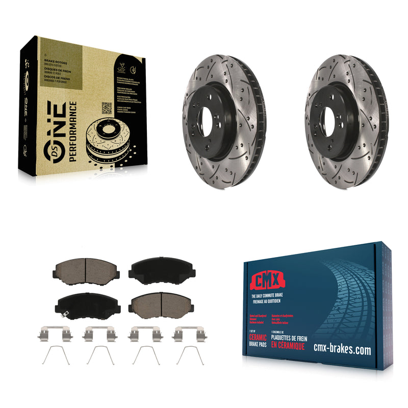 Transit Auto KDC-100066 Disc Brake Kit for 2015 Honda Civic - Front product image