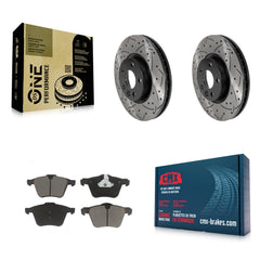 Transit Auto KDC-100080 Disc Brake Kit for 2008 Volvo V70 - Front product image