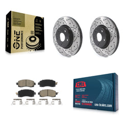 Transit Auto KDC-100081 Disc Brake Kit for 2017-2023 Subaru Impreza - Front product image