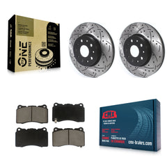 Transit Auto KDC-100099 Disc Brake Kit for 2014-2022 Chevrolet Camaro, Cadillac CTS, Cadillac CT6 - Front product image
