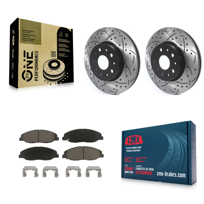 Transit Auto KDC-100100 Disc Brake Kit for 2014 Cadillac CTS - Front product image