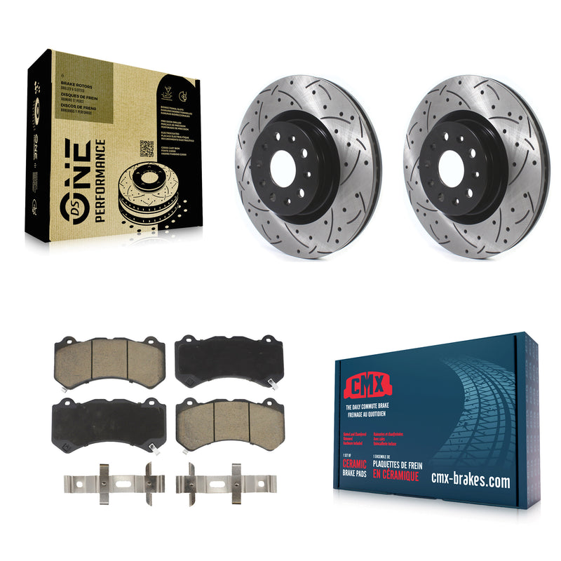 Transit Auto KDC-100103 Disc Brake Kit for 2016 Cadillac CTS - Front product image
