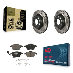 Transit Auto KDC-100111 Disc Brake Kit for 2011-2013 Volkswagen GTI, Audi A3 Quattro - Front product image