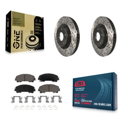 Transit Auto KDC-100138 Disc Brake Kit for 2014-2024 INFINITI Q60, INFINITI QX50, INFINITI Q50 - Front product image
