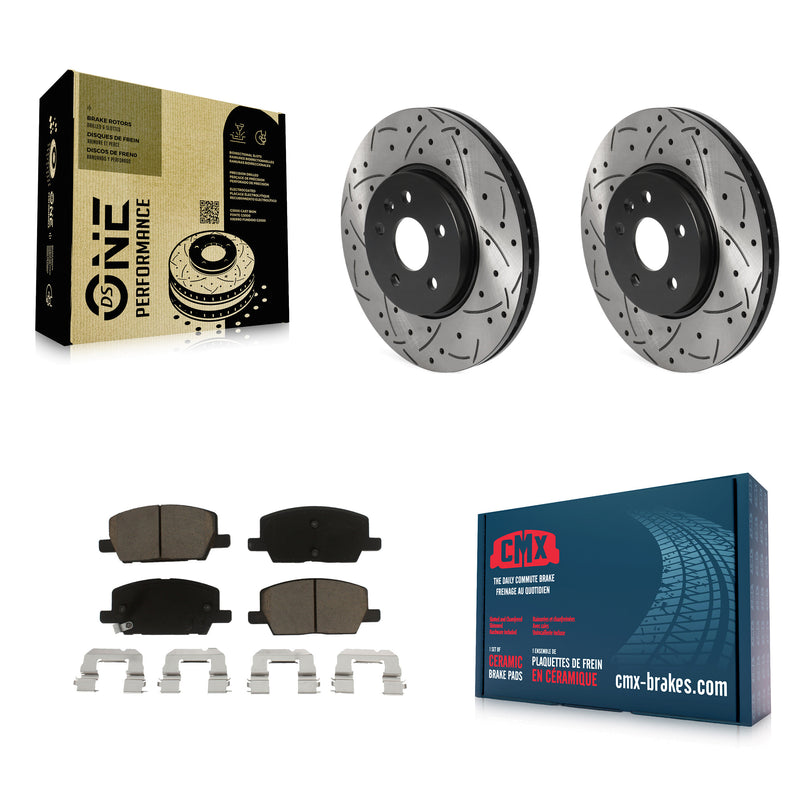 Transit Auto KDC-100143 Disc Brake Kit for 2018-2022 Chevrolet Trax, Buick Encore - Front product image
