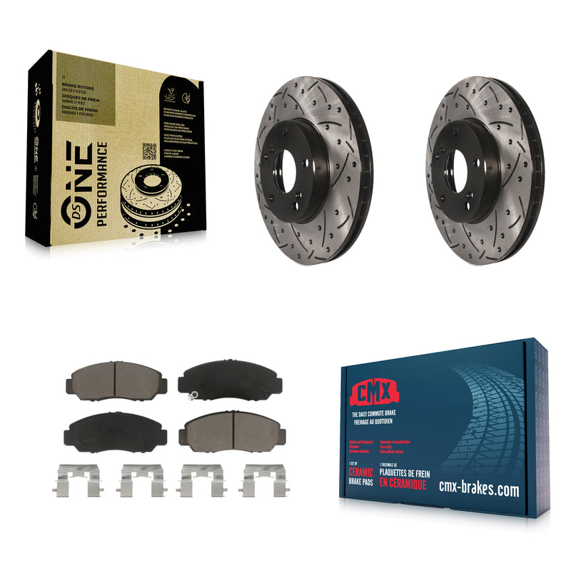 Transit Auto KDC-100148 Disc Brake Kit for 2003-2011 Acura CSX, Honda Accord, Honda Civic - Front product image