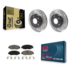 Transit Auto KDC-100152 Disc Brake Kit for 2006-2011 Honda Civic - Front product image