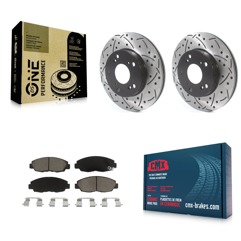 Transit Auto KDC-100152 Disc Brake Kit for 2006-2011 Honda Civic - Front product image