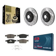 Transit Auto KDC-100158 Disc Brake Kit for 2013-2019 Lincoln MKC, Ford Focus - Front product image