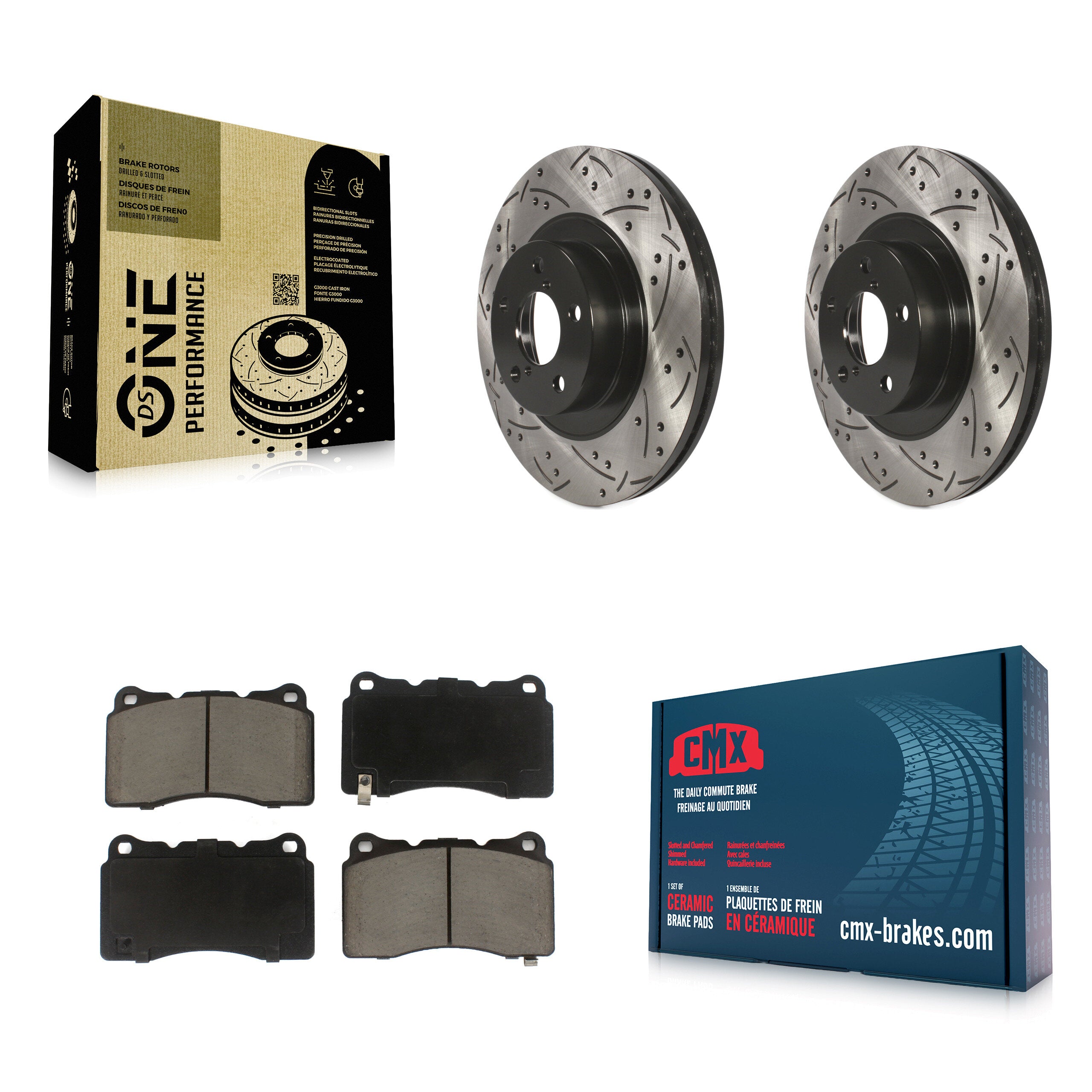Transit Auto KDC-100164 Disc Brake Kit for 2019 Toyota 86 - Front product image