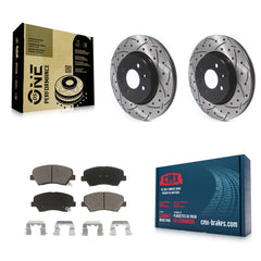Transit Auto KDC-100166 Disc Brake Kit for 2012-2017 Kia Rio - Front product image