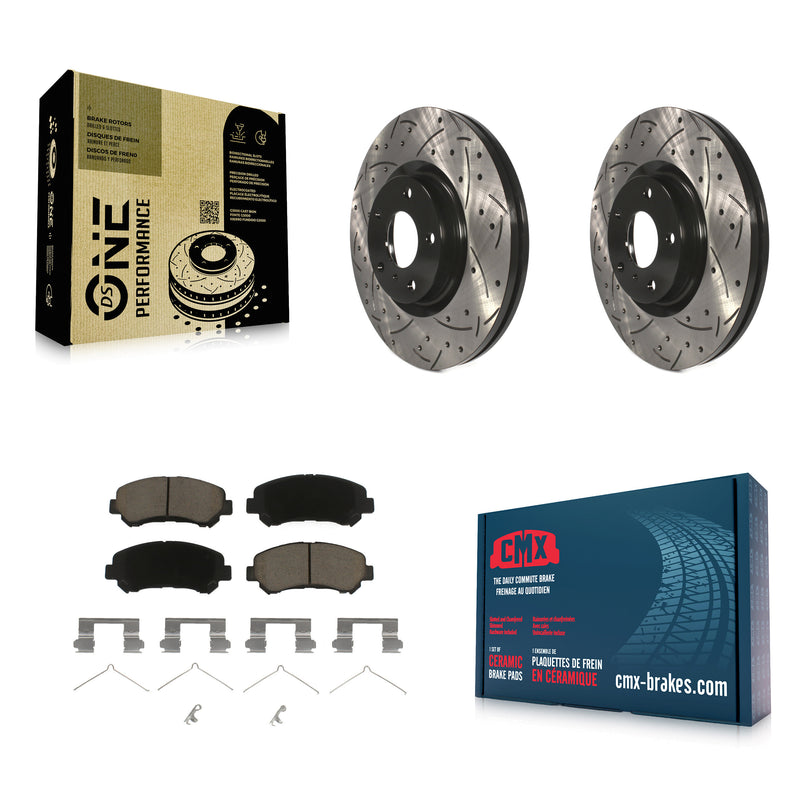 Transit Auto KDC-100171 Disc Brake Kit for 2009-2022 Nissan Maxima - Front product image