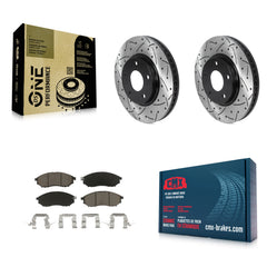 Transit Auto KDC-100174 Disc Brake Kit for 2002-2006 INFINITI M45, INFINITI Q45 - Front product image
