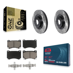 Transit Auto KDC-100187 Disc Brake Kit for 2011-2014 Hyundai Genesis, Hyundai Equus - Front product image