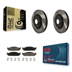 Transit Auto KDC-100197 Disc Brake Kit for 2009-2010 Lincoln MKS - Front product image