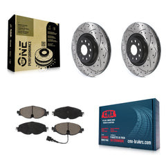 Transit Auto KDC-100199 Disc Brake Kit for 2015-2019 Audi A3, Volkswagen Golf - Front product image